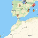 2024-2025 La Liga Team Geographic Distribution
