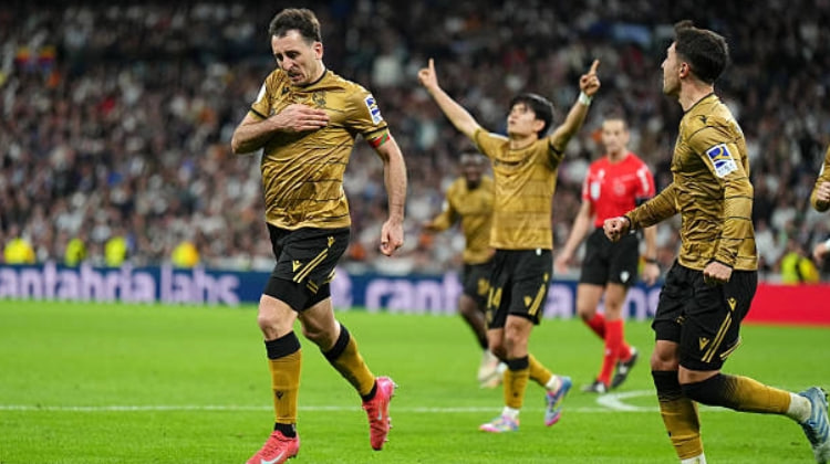 Real Madrid beats Real Sociedad to advance to the Copa del Rey final