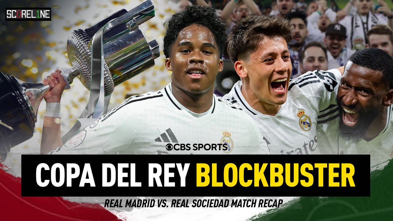 Real Madrid beats Real Sociedad to advance to the Copa del Rey final