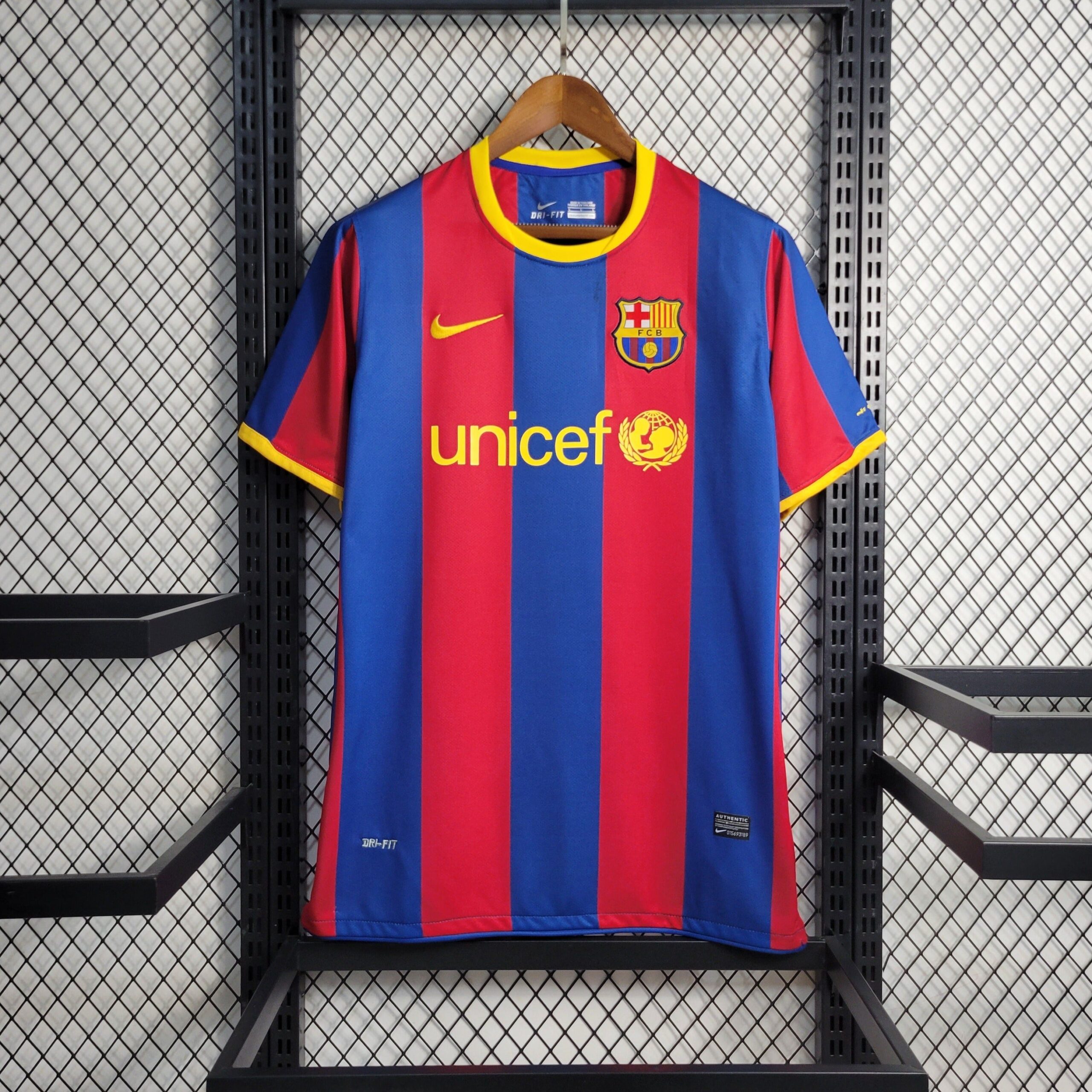 Authentic Barcelona Home Retro Jersey 2010/11 Spotting (Avoid Fake Guide)