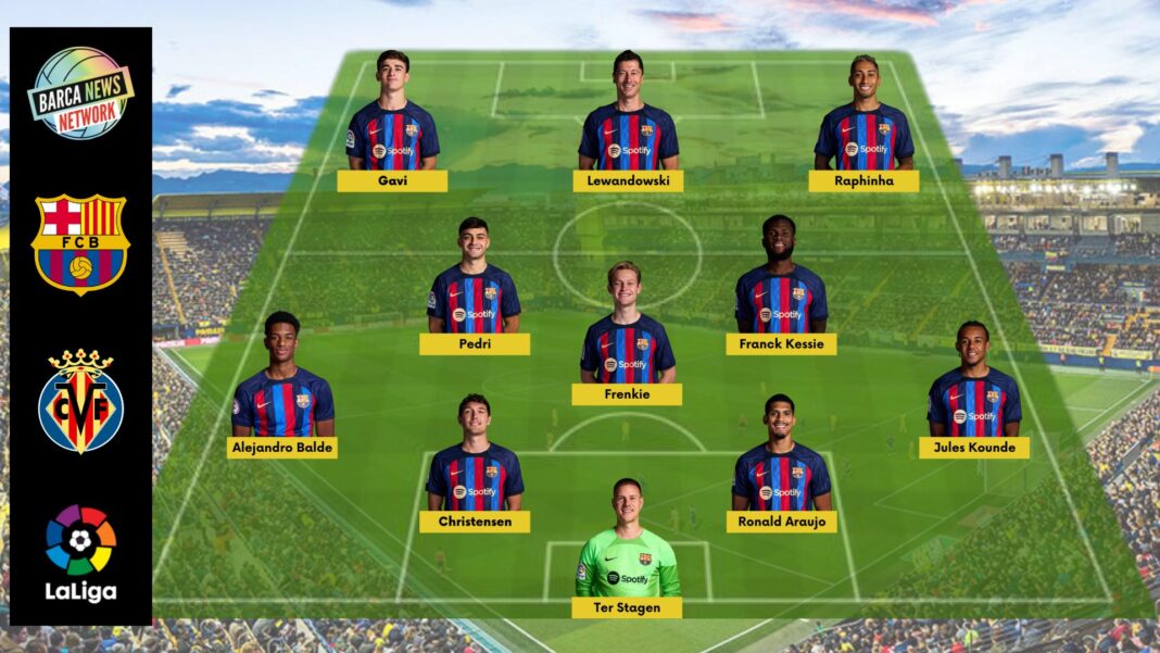 fc barcelona vs villarreal cf lineups See Expected Starting Players Here